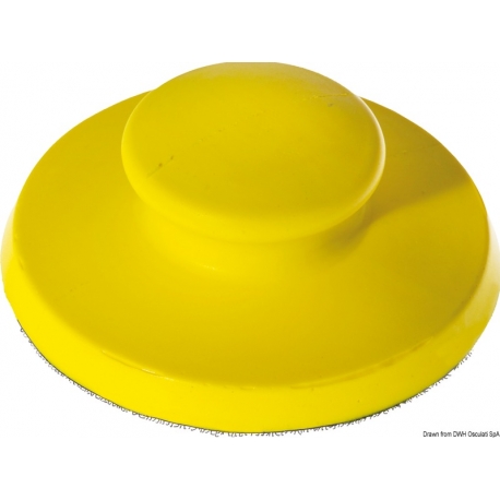 Supports with hook-and-loop fastener for cleaning pads 35512