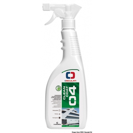 Cleancoat - polishing detergent for gealcoat surfaces 43325