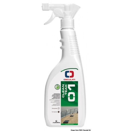 Cleanteak - degreasing detergent for teak surfaces 43314