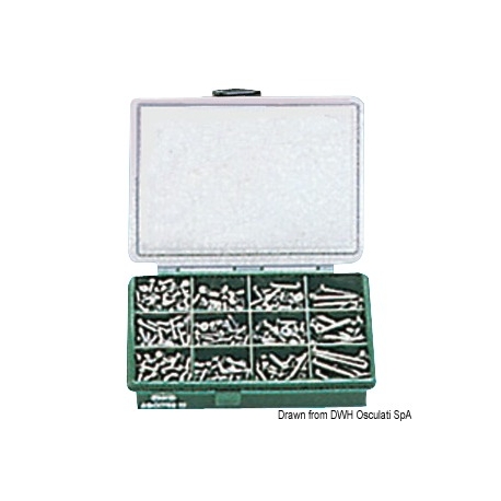 Screw cassette Compact 390 pcs 19222