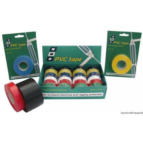 PVC flame retardant insulating tape - PSP Marine tapes 22228