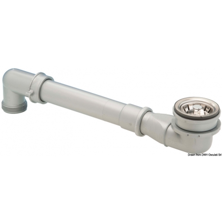 Basket waste outlet Ø 60 mm 43258