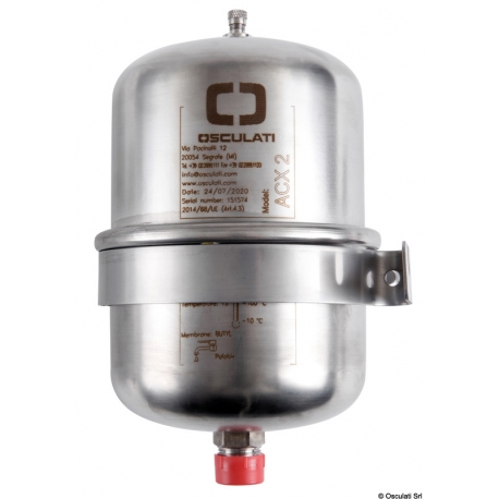 Universal expansion tank for autoclaves and bath heaters 1175