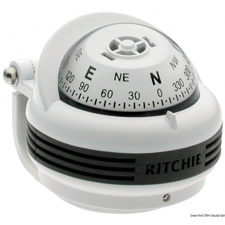 Bussole Trek 2'' 1/4 (57 mm) con compensatori e luce - Ritchie navigation 35074