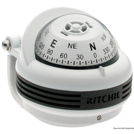 Trek 2'' 1/4 (57 mm) compasses with compensators and light - Ritchie navigation 35074