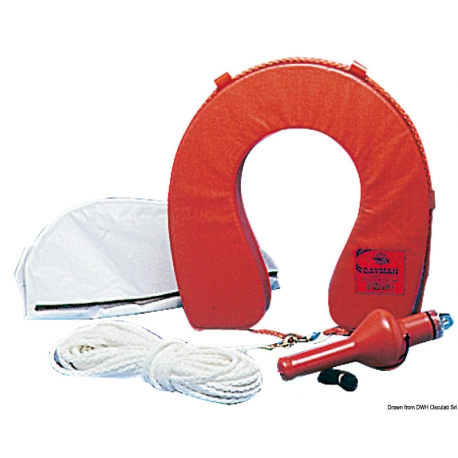 Horseshoe float 22.416.02 with accessories housing 14655