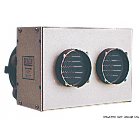 HEATER CRAFT central heater with two outlets - Heater Craft 17879
