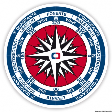 Wind Rose sticker 16043