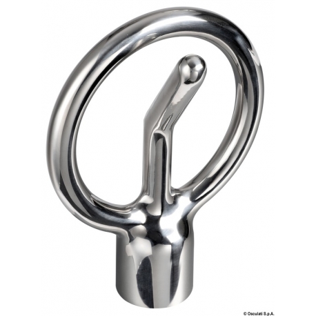 Water ski towing ring for deck 4153