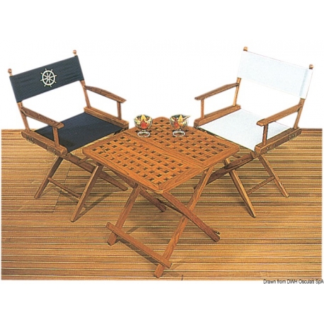 Folding real Teak chair - ARC Marine 4549