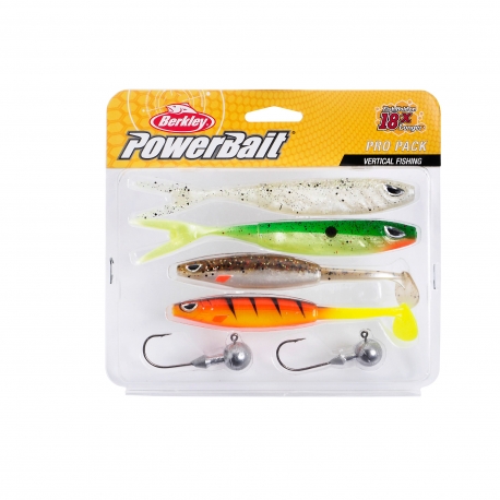 Berkley PowerBait Pro Pack Vertical 6-piece artificial fishing kit