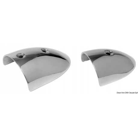 PVC and anodised aluminium coping profiles 3149