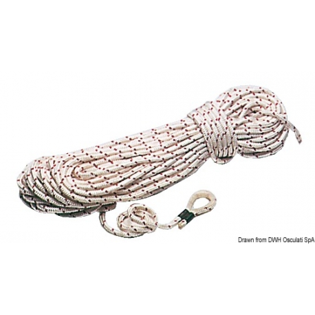 Pieces of polyester braid
