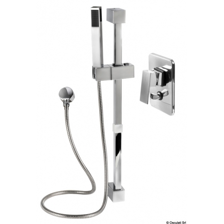 Square sliding rail (single lever shower mixer)