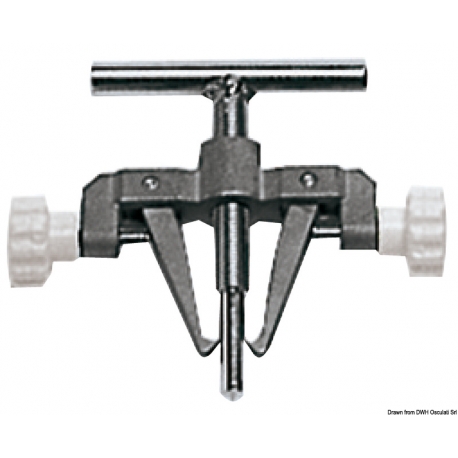 Extractor for stainless steel impellers