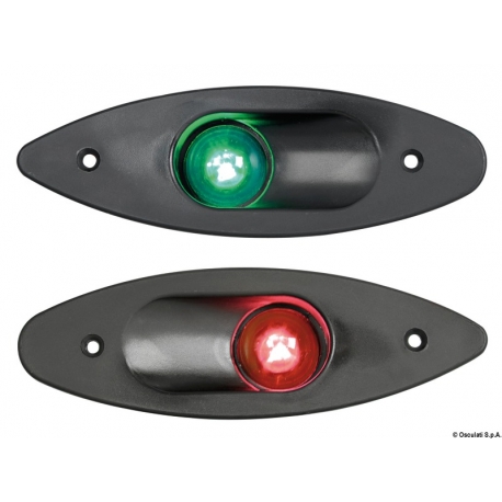 ABS recessed side marker lights