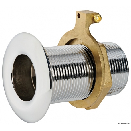 Sea discharge with rounded head, all threaded