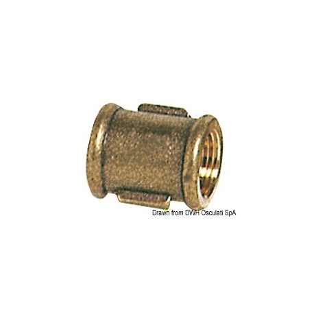 Brass coupling sleeve