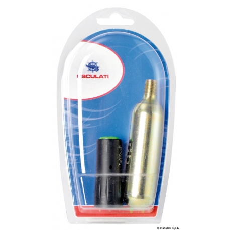 Kit bombola con bomboletta da 38 gr. con attivazione UML-5 Pro Sensor Elite