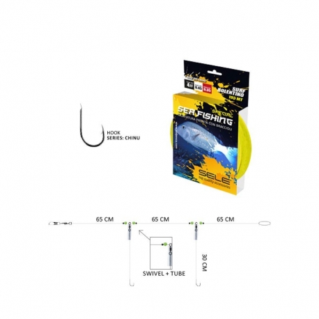 Sele Special Sea Fishing N.4 boat terminal with two arms