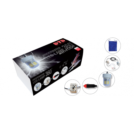 DTD Led Lamp 360° bianca lampada ad immersione 1500lm 25W