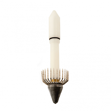 Totanara depth plastic 300gr. with 1 crown and 1 light on top