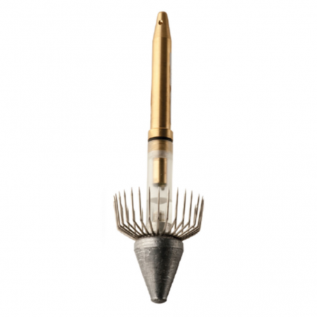 Totanara depth brass 330gr. with 1 crown and 1 light Led underneath