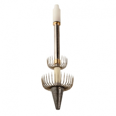 Steel deepwater squid 450gr. with 2 crowns and 1 Led light on top