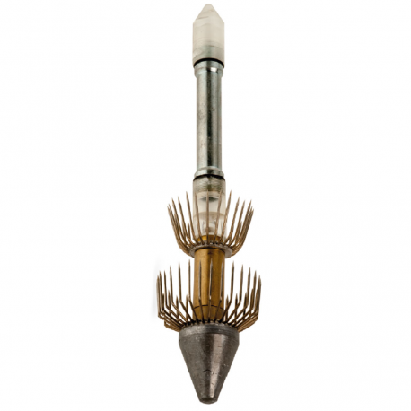 Totanara depth brass 450gr. with 2 crowns and 1 light above