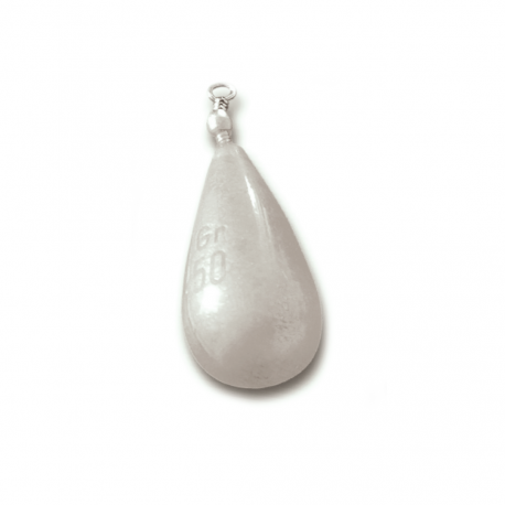 Trend Sinker Lead Pear white with swivel for bolentino