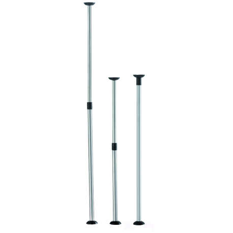 Light alloy support rod 90 - 150 cm.