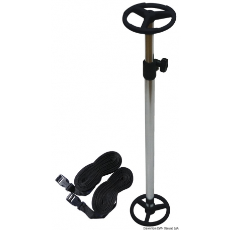 Aluminium support rod