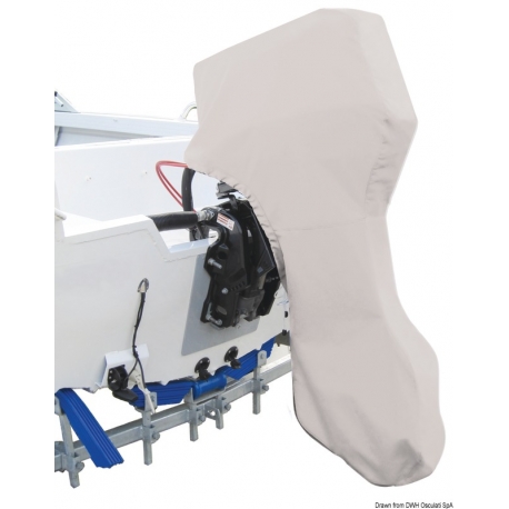 Complete universal engine cover 70 - 150 HP - Oceansouth