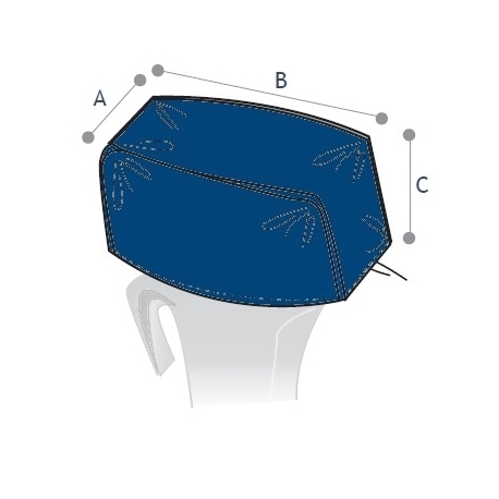 Universal motor cover 6/10 HP - Nettuno Marine