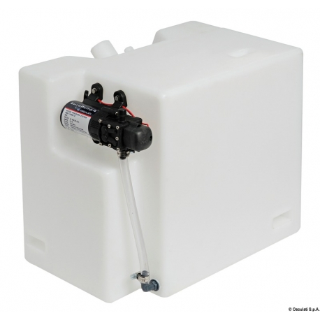Serbatoio acqua rigido 49 Lt. con autoclave in polietilene