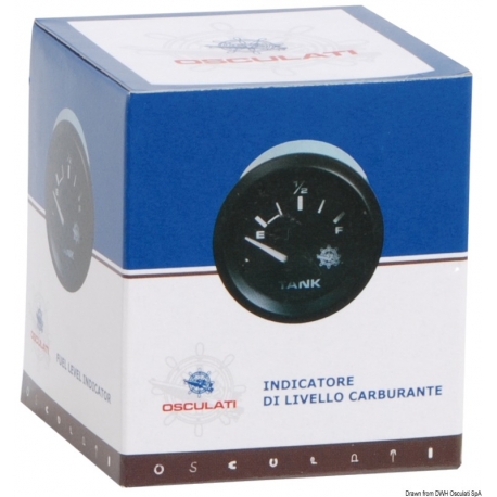 Indicatore di livello fluidi 12 V 10-180 Ohm -