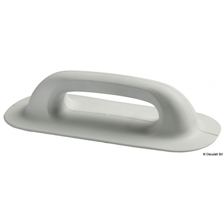 Maniglia/bitta 284x116 mm grigia