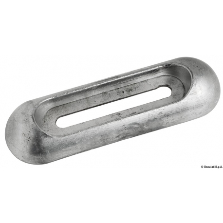 Anodo da imbullonare 200X65 mm in alluminio