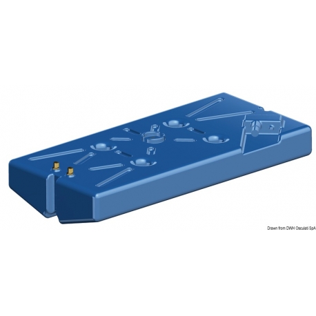Serbatoio carburante 187 Lt. in polietilene con pescante incluso