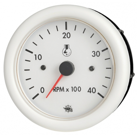 Contagiri Ø 96 mm. 0-7000 RPM con contaore - Guardian