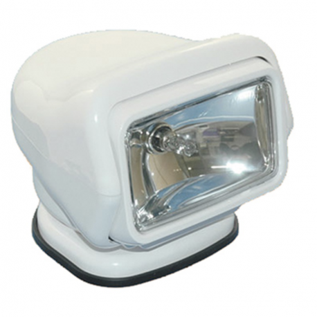 Radio-controlled golight striker projector