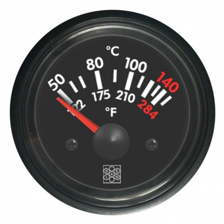 Indicatore temperatura olio 50°-150° Ø 52 mm. 12 V RQ - San Giorgio Sein