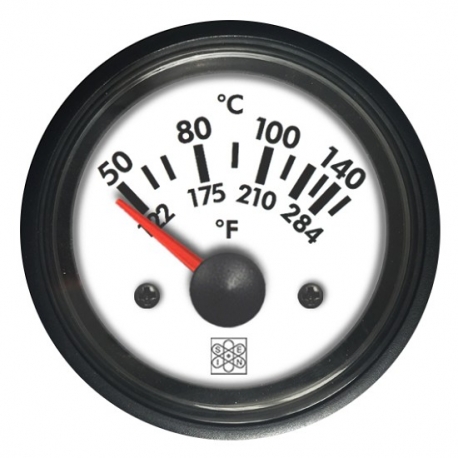 Indicatore temperatura olio 50°-150° Ø 52 mm. 24 V RQ - San Giorgio Sein