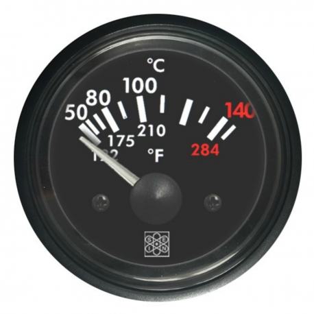 Indicatore temperatura olio 50°-150° Ø 52 mm. 24 V RQ - San Giorgio Sein