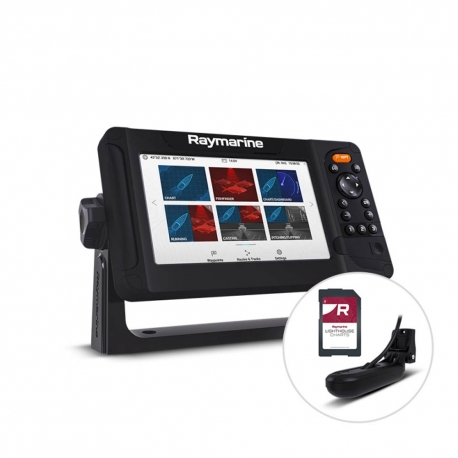 Multifunction Element 9 HV transducer HV-100 Cartography Lighthouse Download - Raymarine