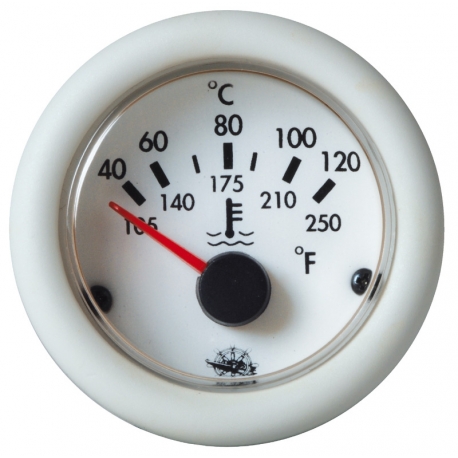 Indicatore temperatura olio 40°-150° Ø 59 mm. 24 V - Guardian