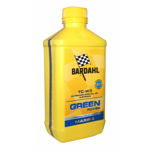 Olio motore 2T Green Power TCW3 1 lt. - Bardahl