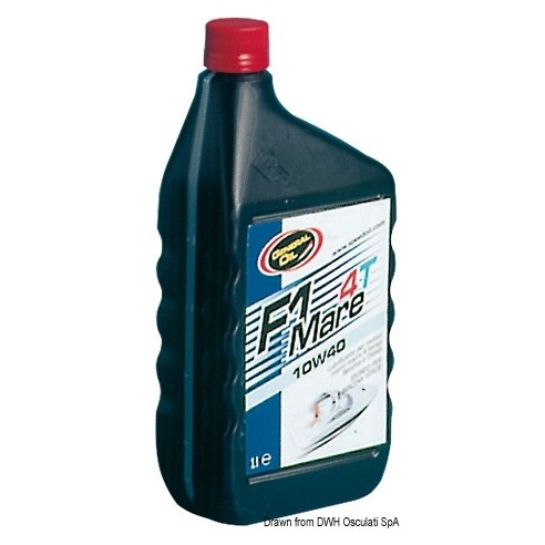 Olio motore 4T Marine Speed 10W-40 1 lt. - Bergoline