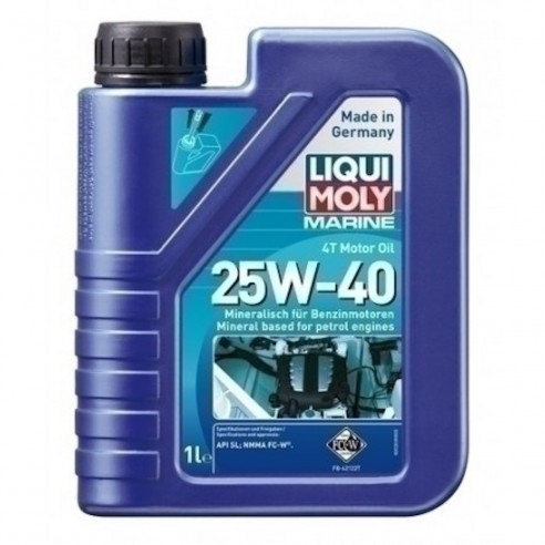 Olio motore 4T Marine 25W-40 1 lt. - Liqui Moly 25026