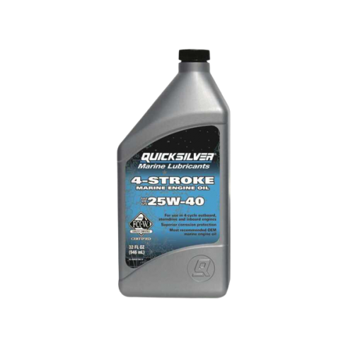 Olio motore 4T SAE 25W-40 1 lt. - Quicksilver